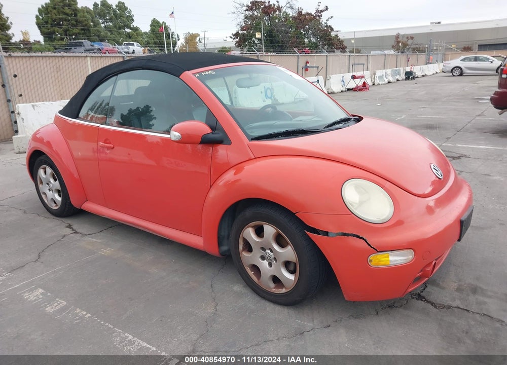 2003 VOLKSWAGEN NEW BEETLE GLS VIN: 3VWCK21Y33M301173