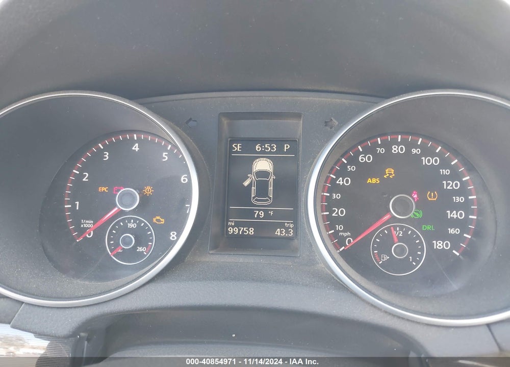 2013 VOLKSWAGEN GTI 4-DOOR VIN: WVWHD7AJ6DW123585