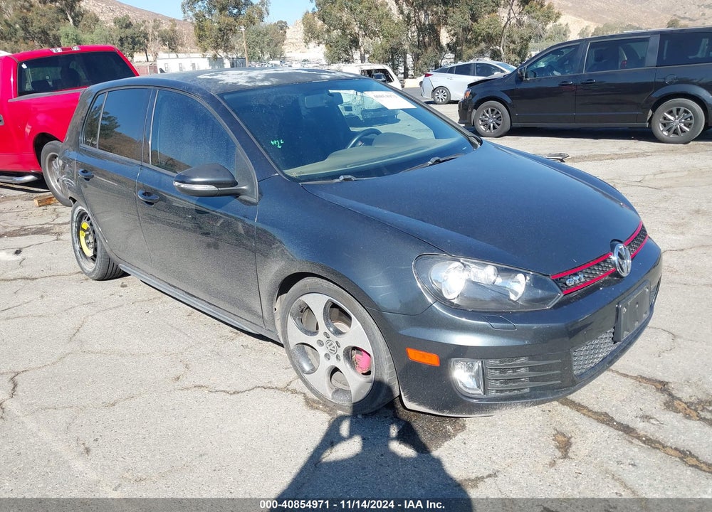 2013 VOLKSWAGEN GTI 4-DOOR VIN: WVWHD7AJ6DW123585
