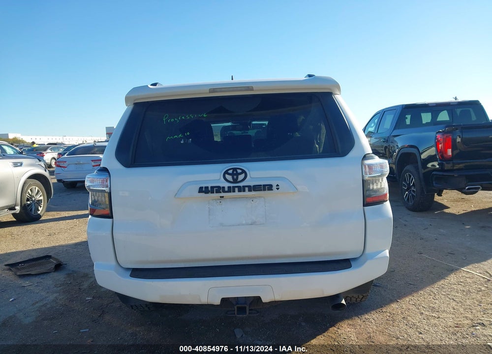 2020 TOYOTA 4RUNNER SR5 PREMIUM VIN: JTEZU5JR4L5226583