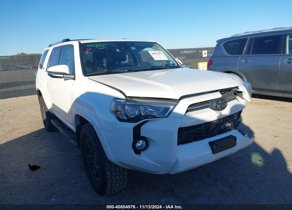 2020 TOYOTA 4RUNNER SR5 PREMIUM VIN: JTEZU5JR4L5226583