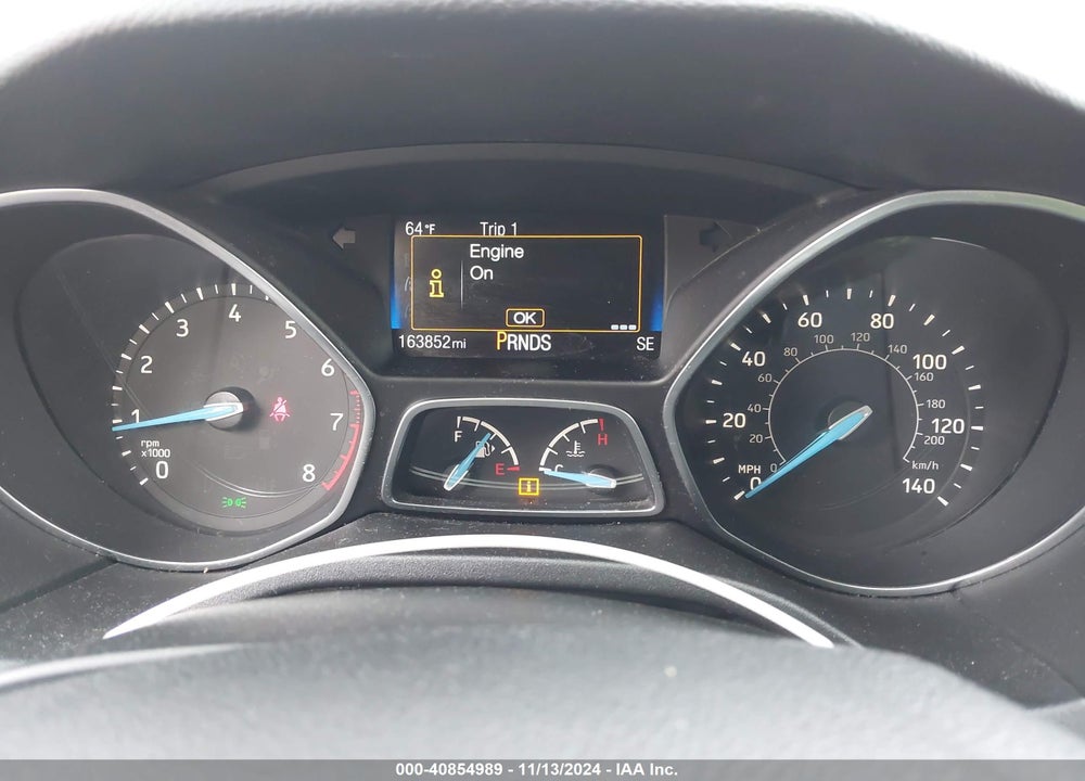 2018 FORD FOCUS SEL VIN: 1FADP3H27JL265430