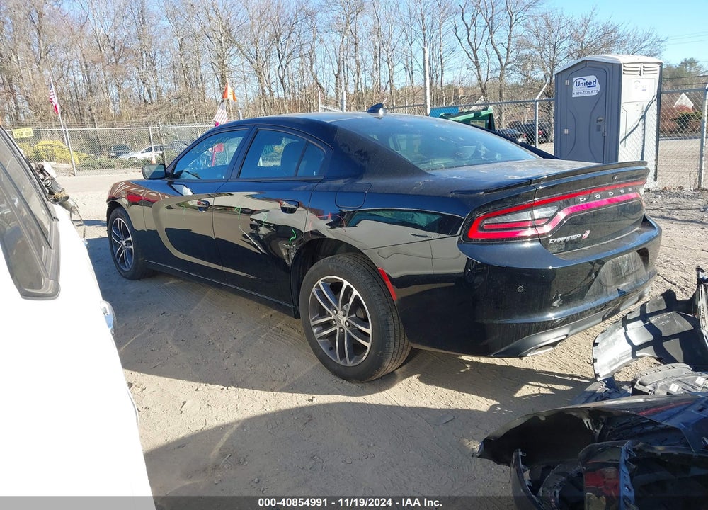 2019 DODGE CHARGER SXT AWD VIN: 2C3CDXJG2KH619658