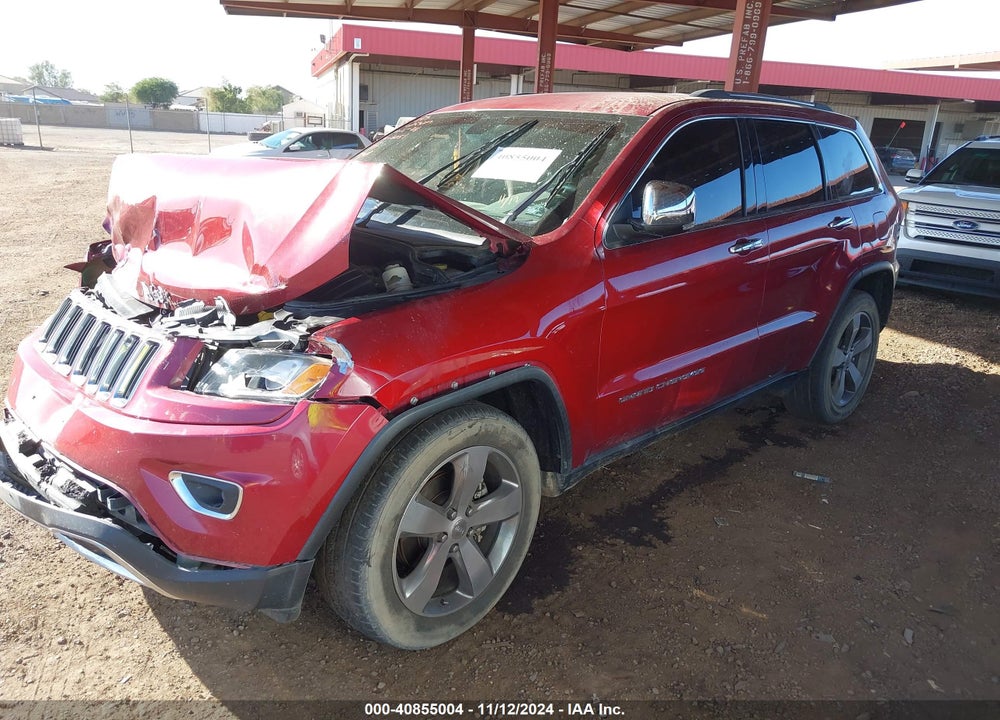 2015 JEEP GRAND CHEROKEE LIMITED VIN: 1C4RJEBG4FC816051