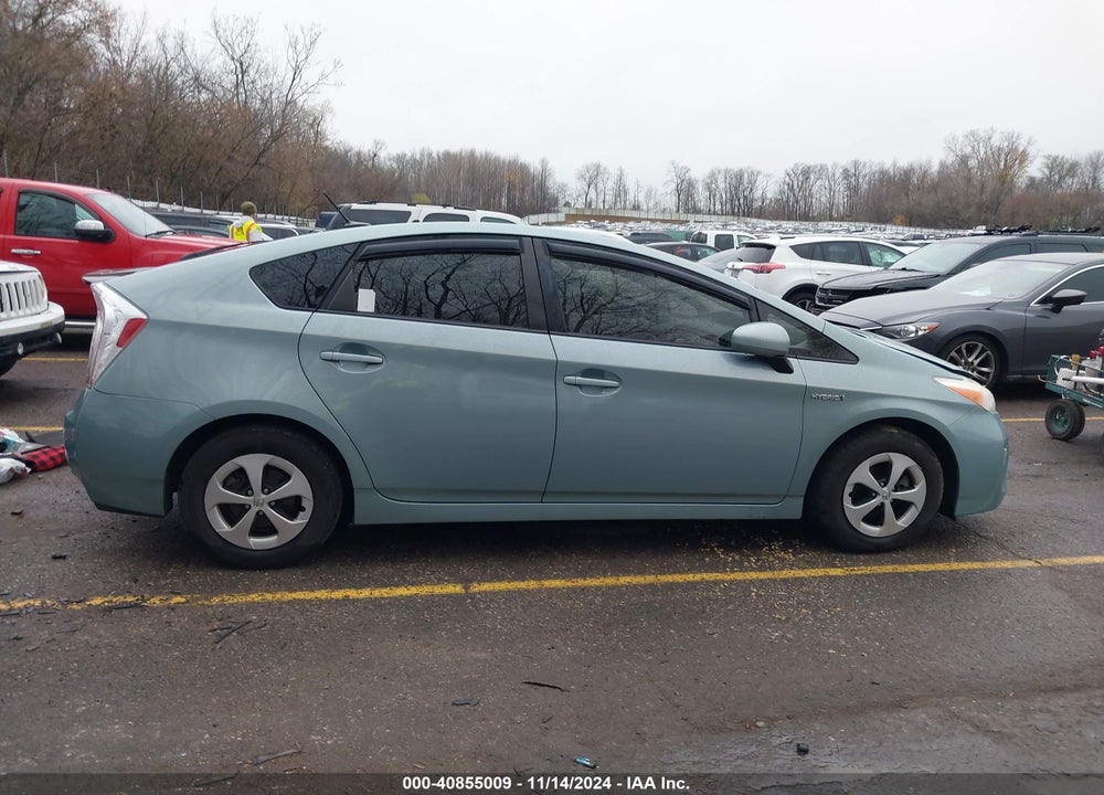 2013 TOYOTA PRIUS THREE VIN: JTDKN3DU4D1658607