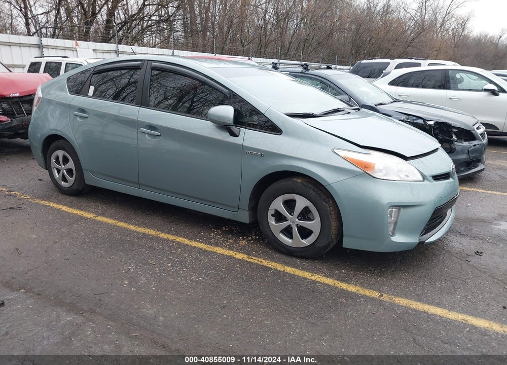 2013 TOYOTA PRIUS THREE VIN: JTDKN3DU4D1658607