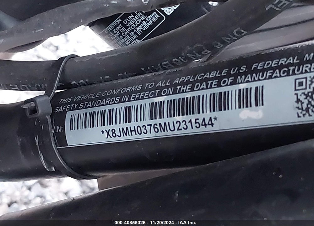 2021 URAL GUP/PTL/TS VIN: X8JMH0376MU231544