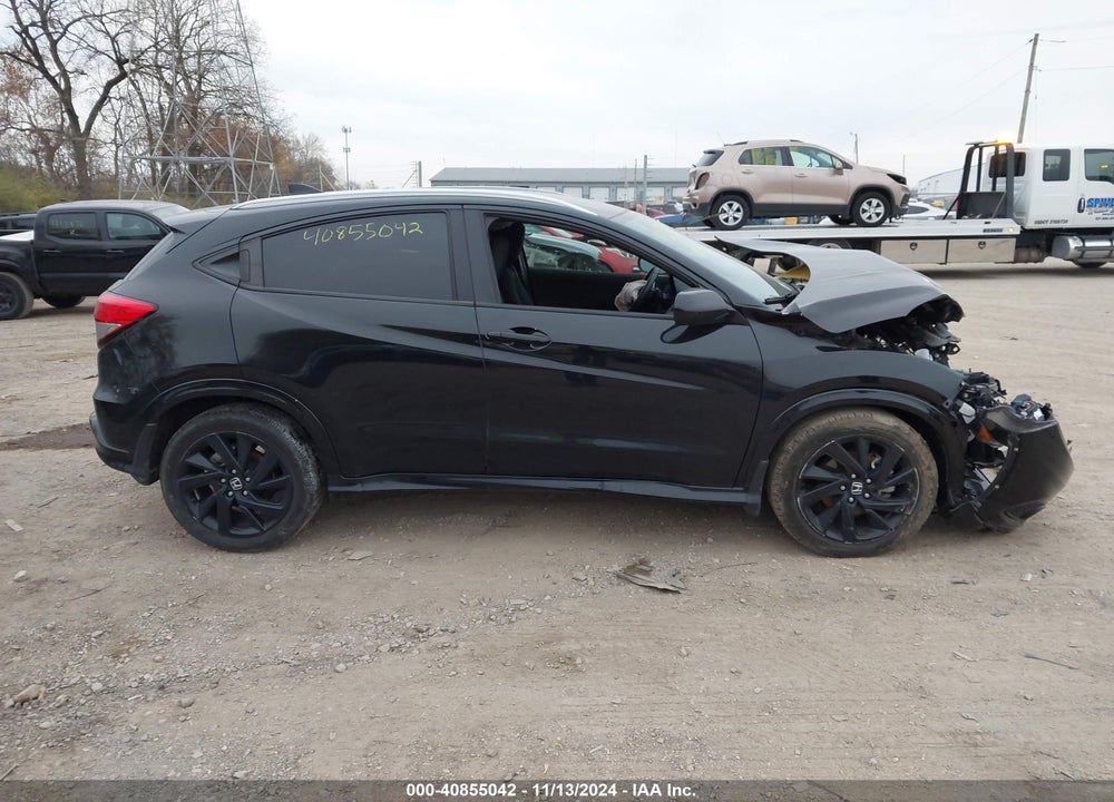 2022 HONDA HR-V AWD SPORT VIN: 3CZRU6H17NM751901