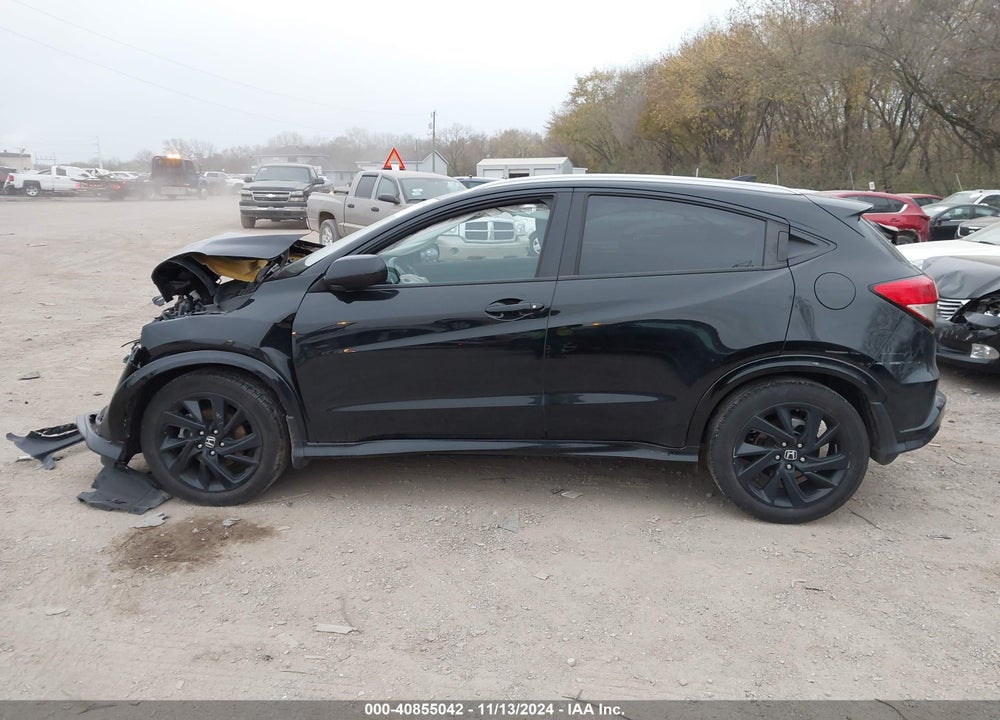 2022 HONDA HR-V AWD SPORT VIN: 3CZRU6H17NM751901