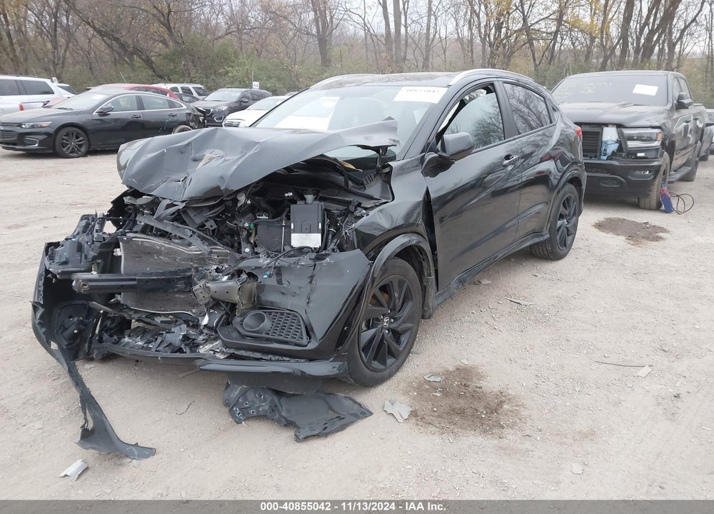 2022 HONDA HR-V AWD SPORT VIN: 3CZRU6H17NM751901