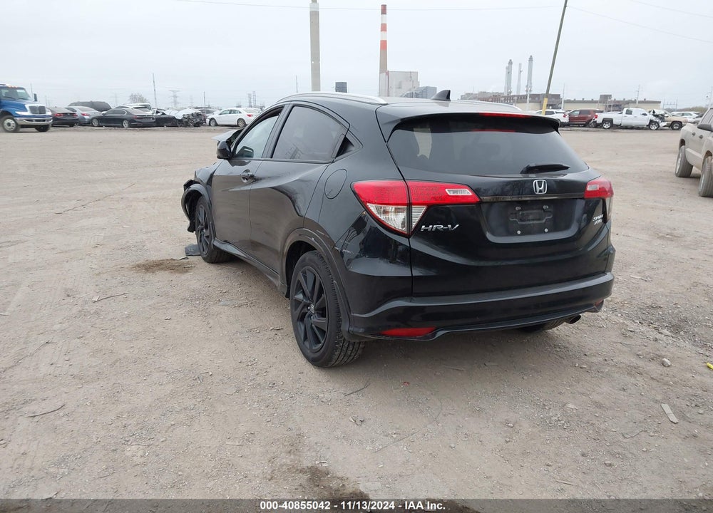 2022 HONDA HR-V AWD SPORT VIN: 3CZRU6H17NM751901