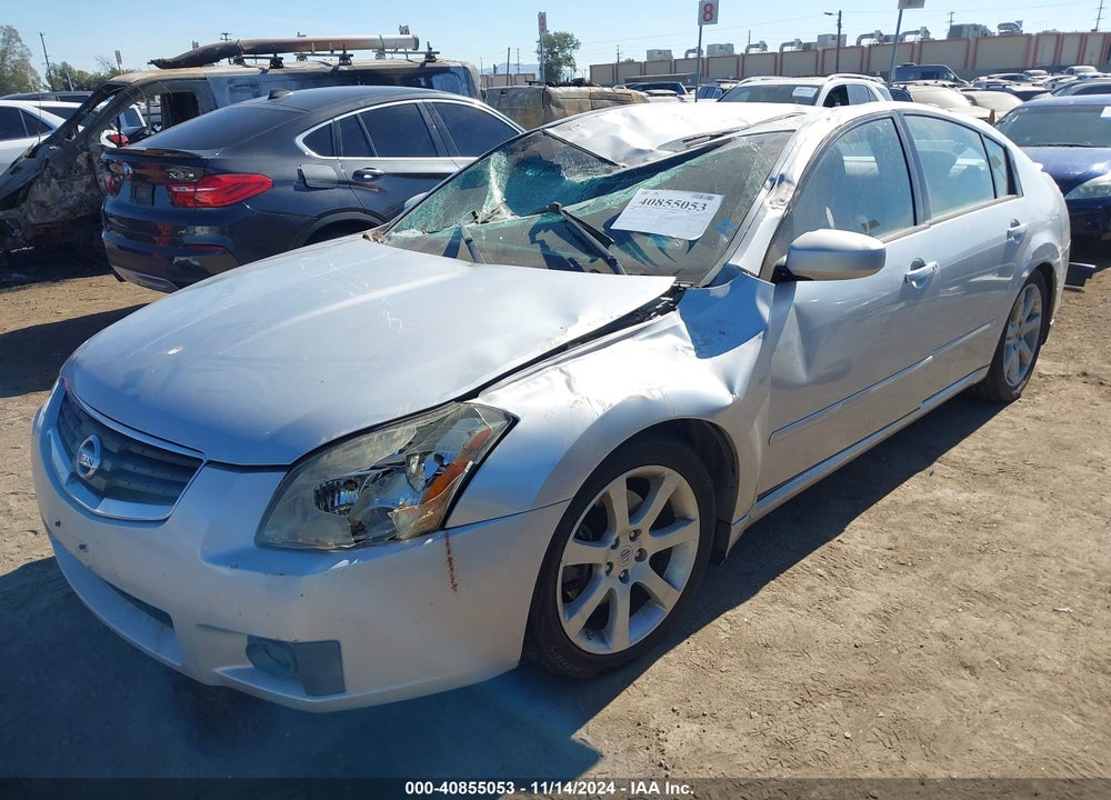 2008 NISSAN MAXIMA 3.5 SE VIN: 1N4BA41E98C823467