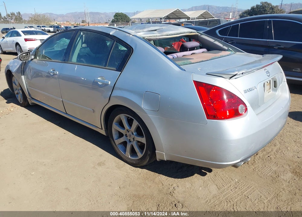 2008 NISSAN MAXIMA 3.5 SE VIN: 1N4BA41E98C823467