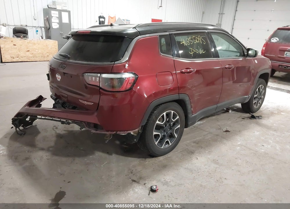 2021 JEEP COMPASS TRAILHAWK 4X4 VIN: 3C4NJDDB3MT520210