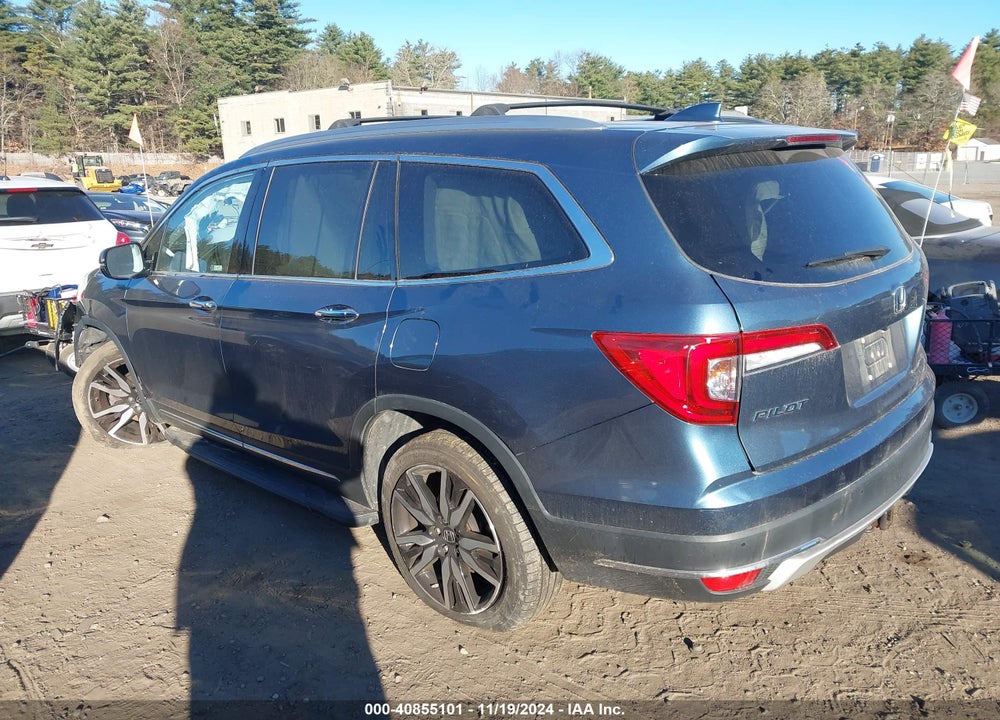 2019 HONDA PILOT TOURING VIN: 5FNYF6H93KB077005