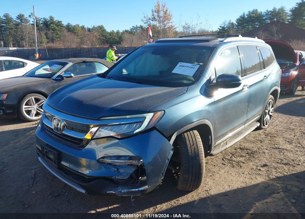 2019 HONDA PILOT TOURING VIN: 5FNYF6H93KB077005