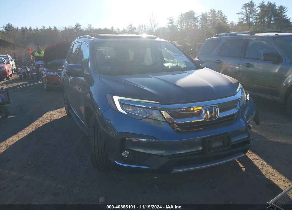 2019 HONDA PILOT TOURING VIN: 5FNYF6H93KB077005