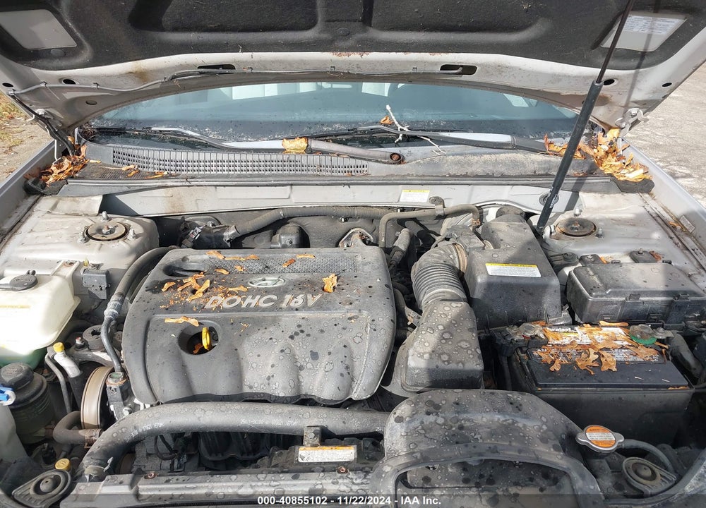 2008 HYUNDAI SONATA GLS VIN: 5NPET46C98H377866