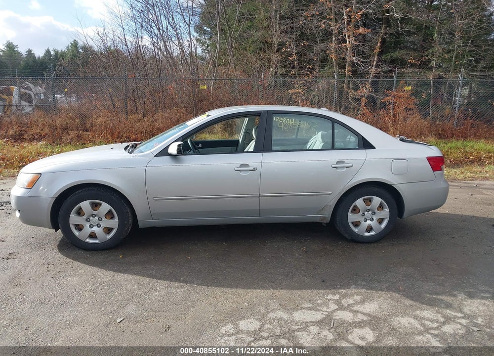 2008 HYUNDAI SONATA GLS VIN: 5NPET46C98H377866