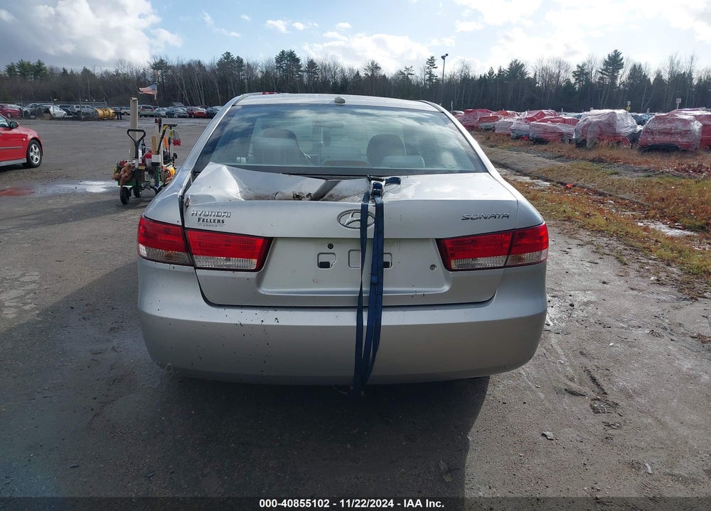 2008 HYUNDAI SONATA GLS VIN: 5NPET46C98H377866
