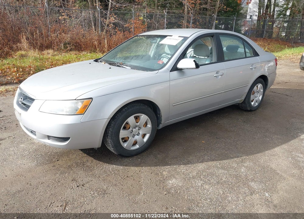2008 HYUNDAI SONATA GLS VIN: 5NPET46C98H377866