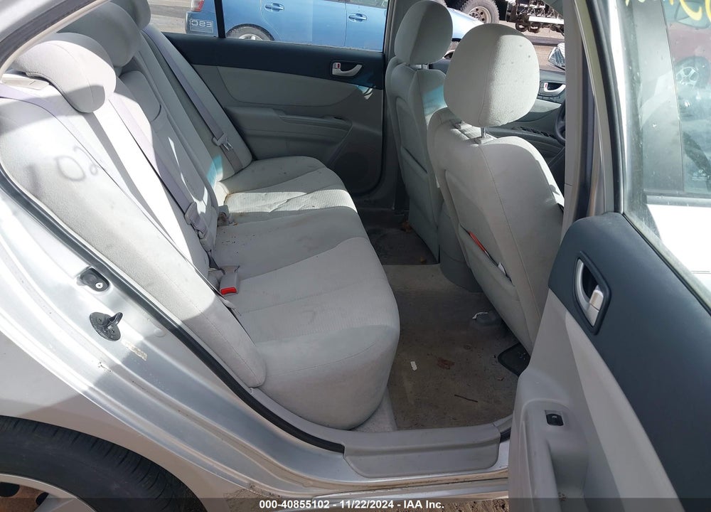 2008 HYUNDAI SONATA GLS VIN: 5NPET46C98H377866