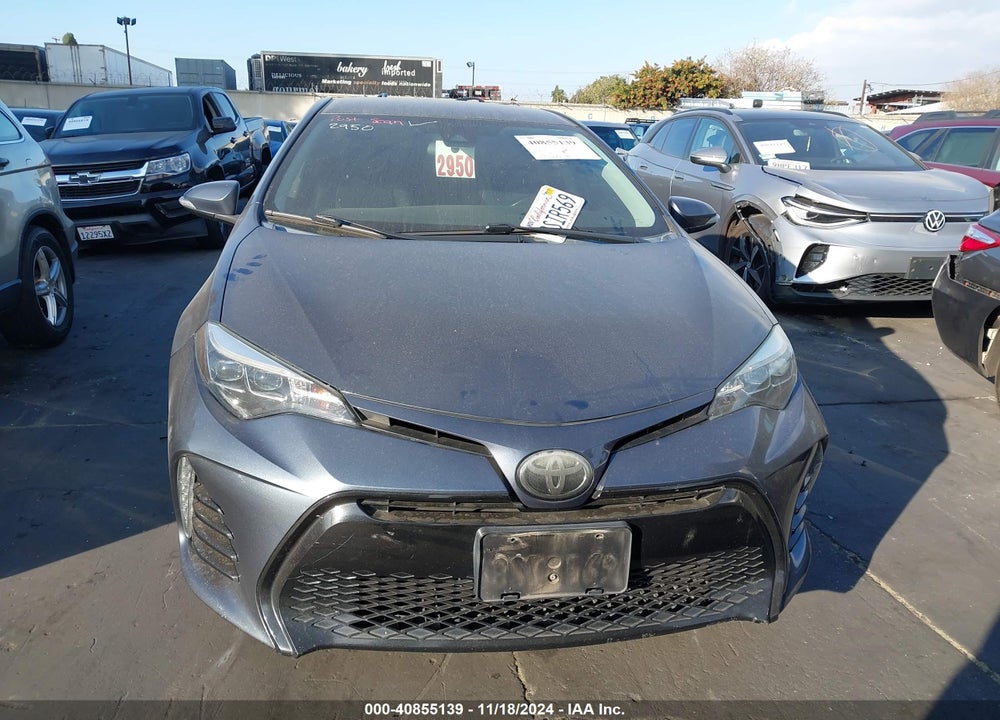 2019 TOYOTA COROLLA SE VIN: 2T1BURHE5KC143049