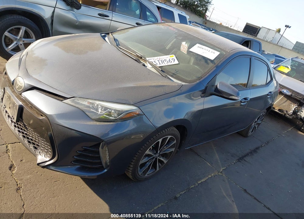 2019 TOYOTA COROLLA SE VIN: 2T1BURHE5KC143049