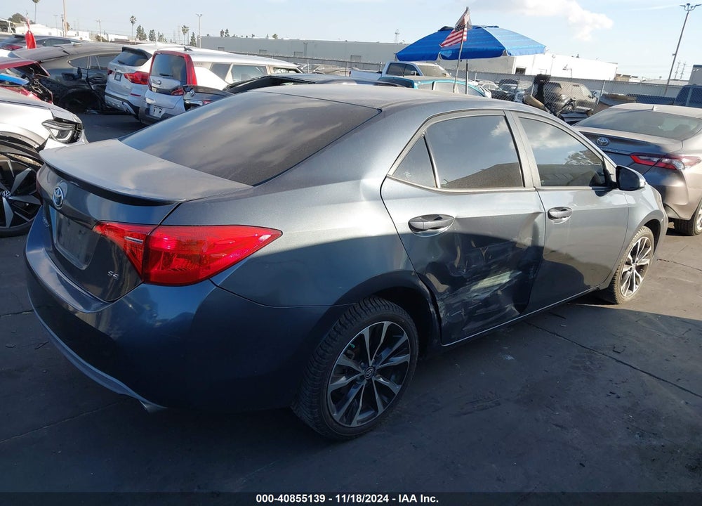 2019 TOYOTA COROLLA SE VIN: 2T1BURHE5KC143049