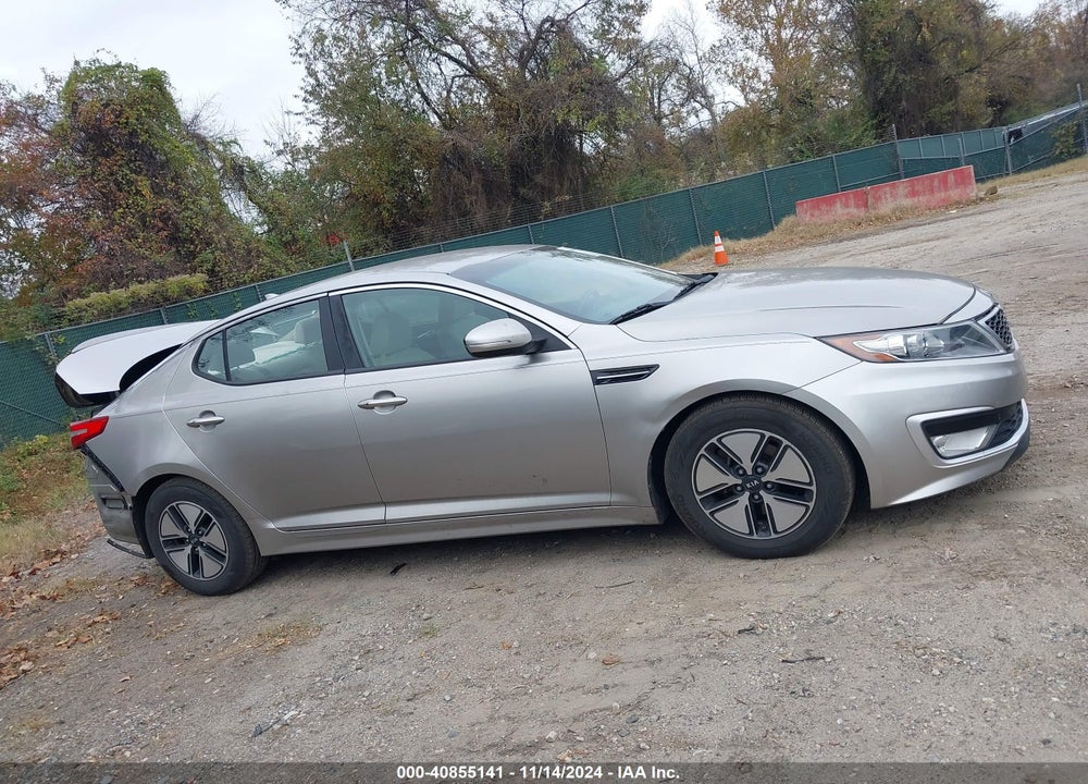 2013 KIA OPTIMA HYBRID LX VIN: KNAGM4AD4D5046688