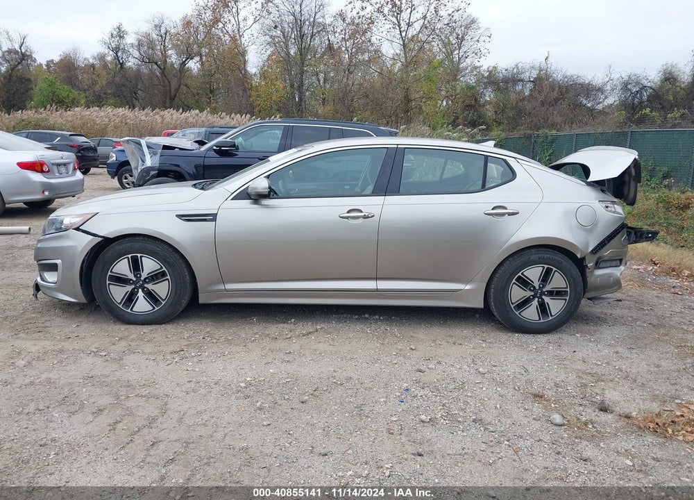 2013 KIA OPTIMA HYBRID LX VIN: KNAGM4AD4D5046688