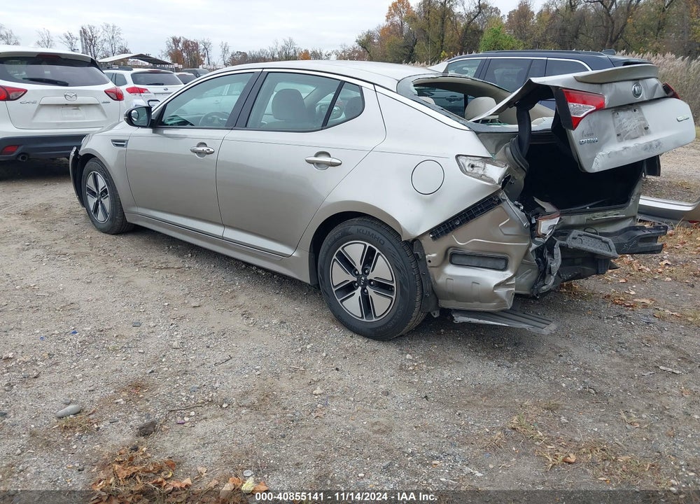 2013 KIA OPTIMA HYBRID LX VIN: KNAGM4AD4D5046688