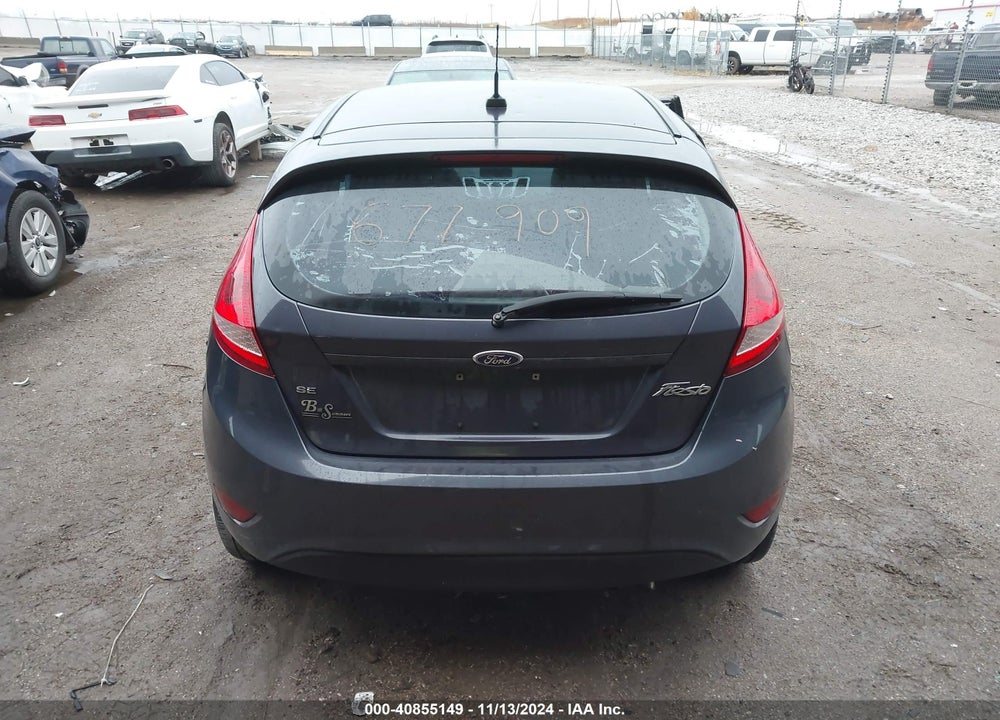 2013 FORD FIESTA SE VIN: 3FADP4EJ1DM153646