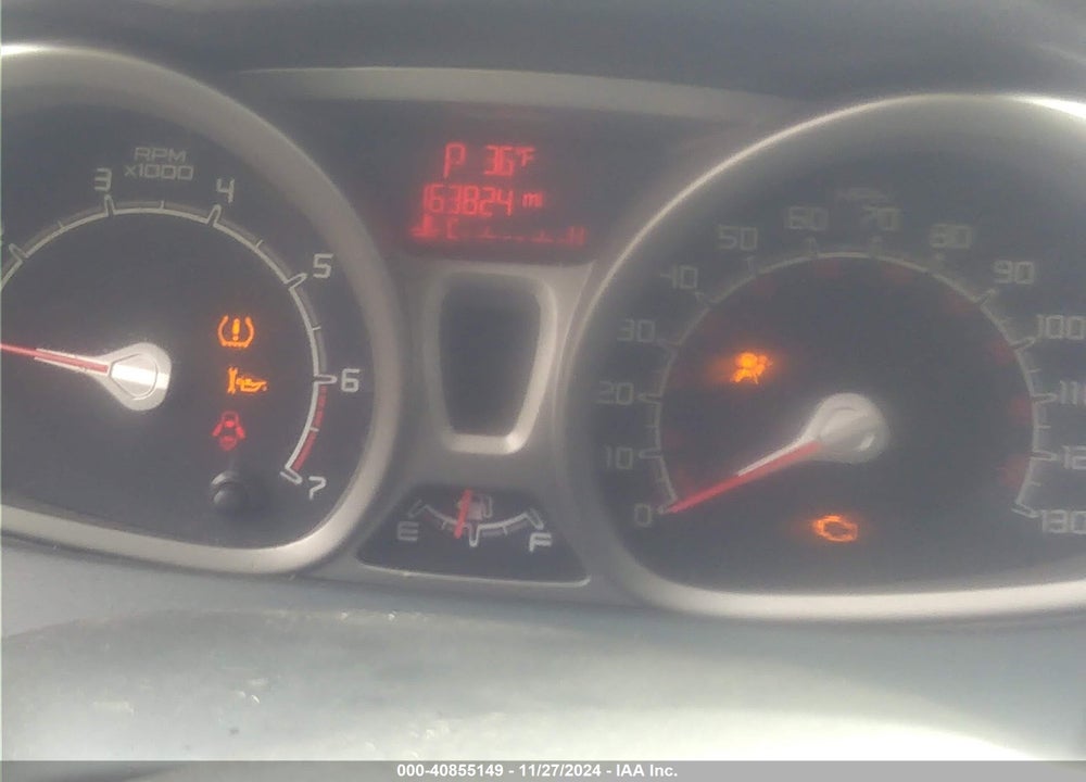 2013 FORD FIESTA SE VIN: 3FADP4EJ1DM153646