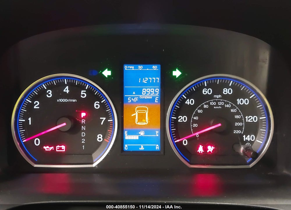 2011 HONDA CR-V EX-L VIN: JHLRE4H74BC033959