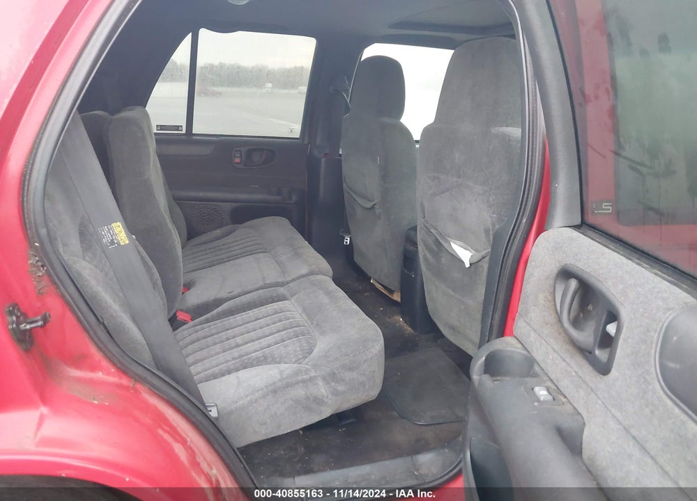 2002 CHEVROLET BLAZER LS VIN: 1GNDT13W02K196227