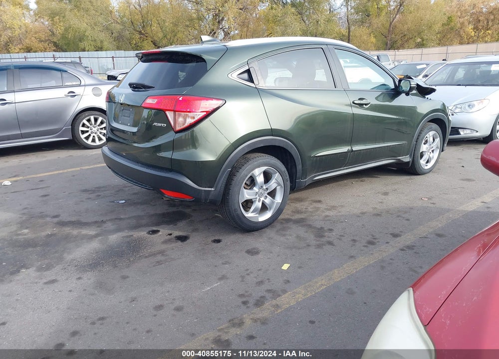 2016 HONDA HR-V EX-L VIN: 3CZRU6H71GM717816