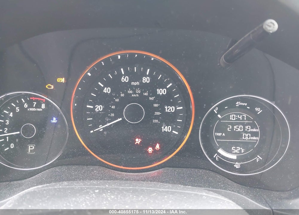 2016 HONDA HR-V EX-L VIN: 3CZRU6H71GM717816
