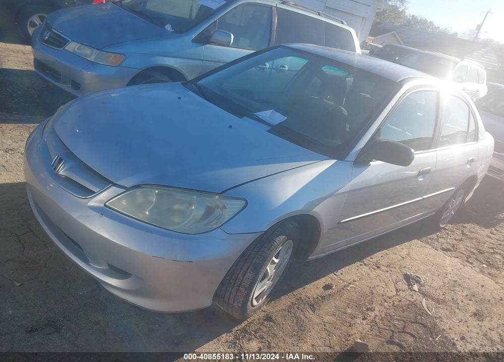 2004 HONDA CIVIC VP VIN: 1HGES16384L008165