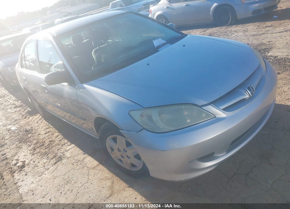 2004 HONDA CIVIC VP VIN: 1HGES16384L008165