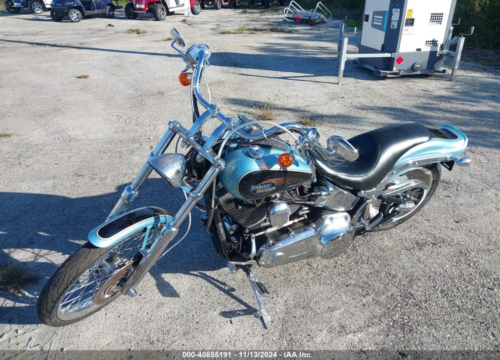2007 HARLEY-DAVIDSON FXST CUSTOM VIN: 1HD1JL5197Y031570