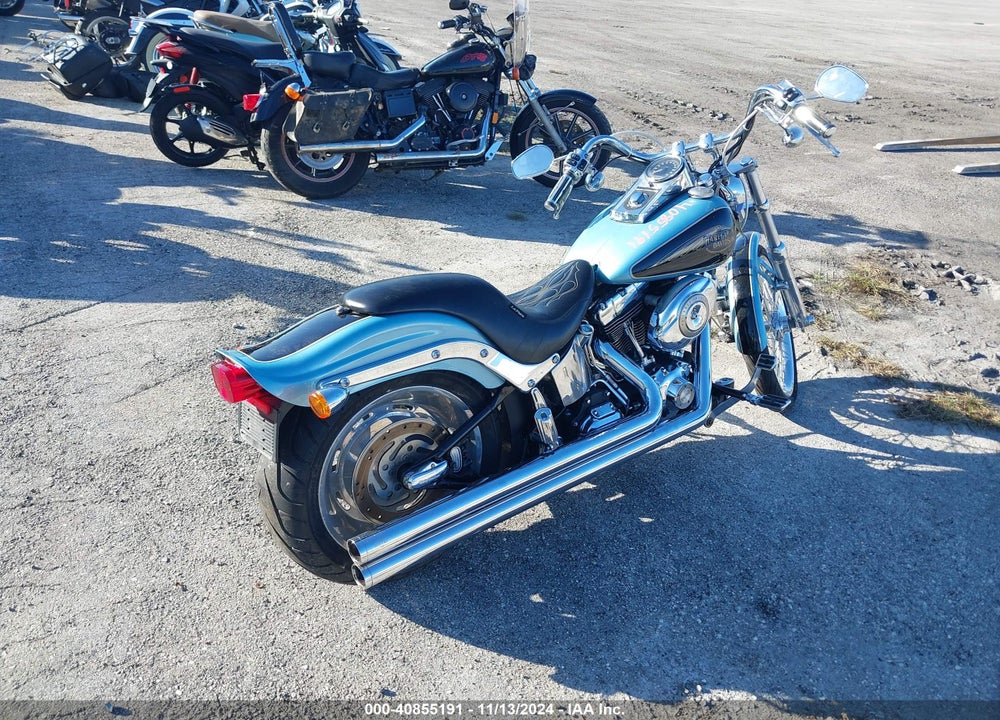 2007 HARLEY-DAVIDSON FXST CUSTOM VIN: 1HD1JL5197Y031570