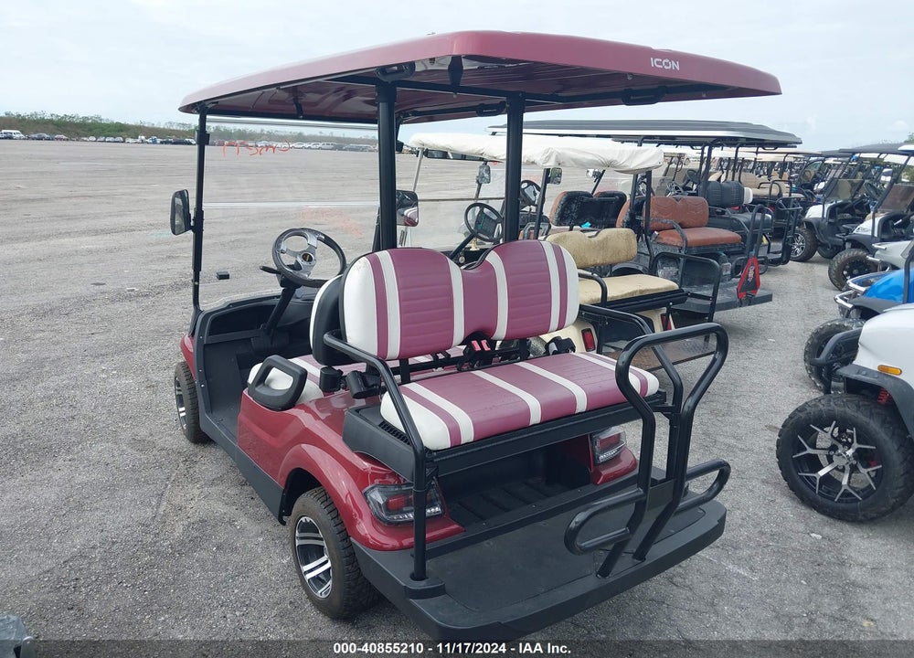 2020 GOLF CART ICON I40 VIN: LTA0028358