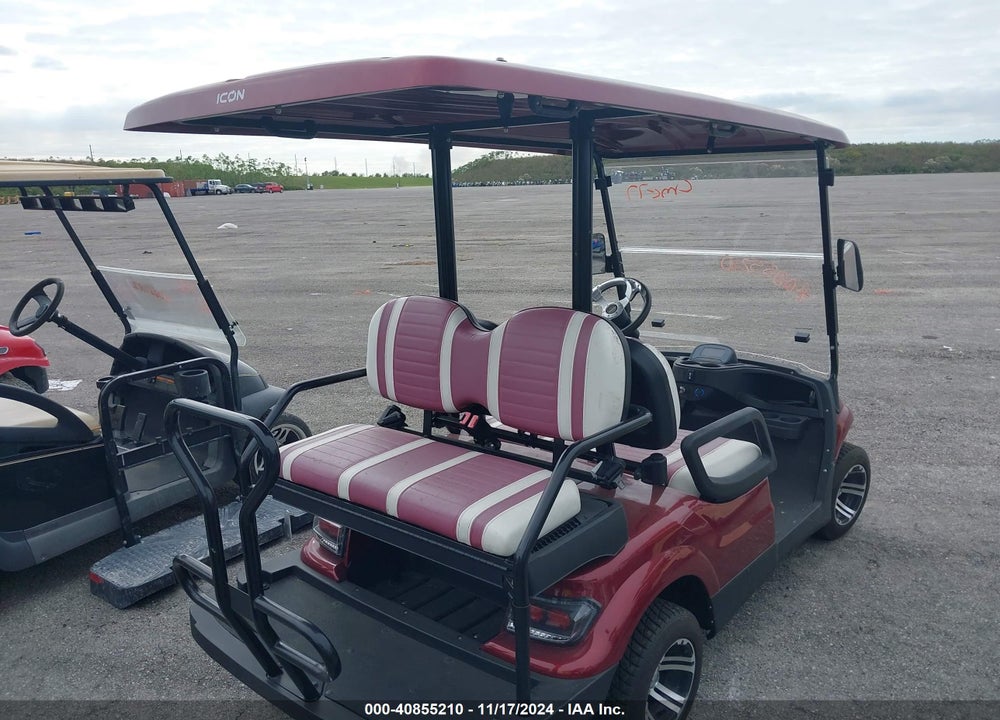 2020 GOLF CART ICON I40 VIN: LTA0028358