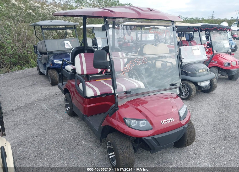 2020 GOLF CART ICON I40 VIN: LTA0028358