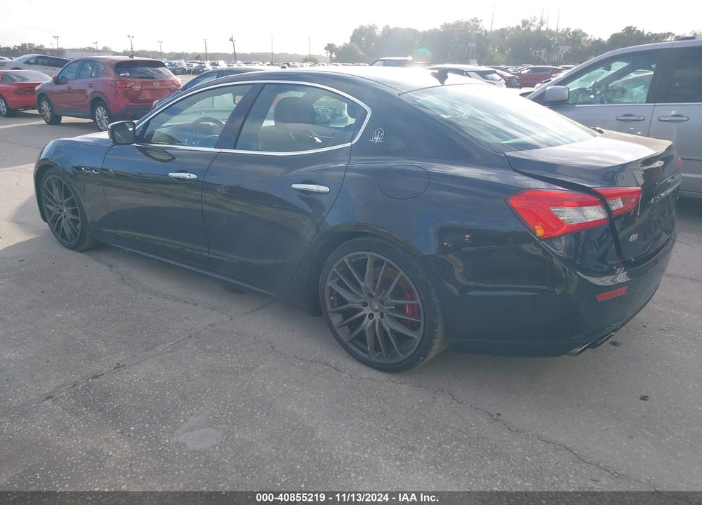 2015 MASERATI GHIBLI S Q4 VIN: ZAM57RTA3F1142481