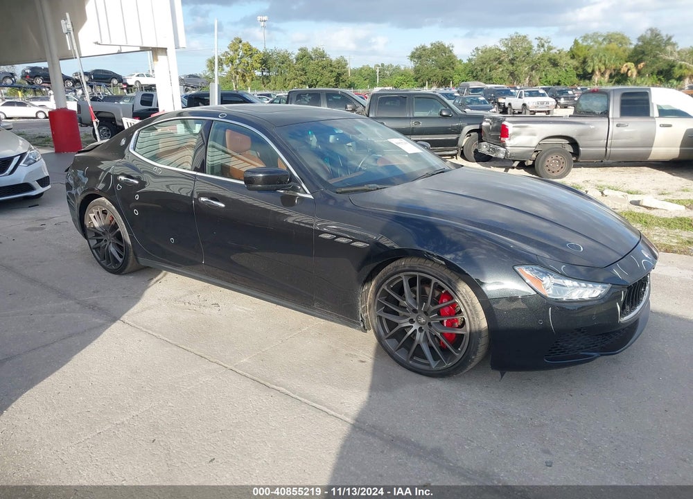 2015 MASERATI GHIBLI S Q4 VIN: ZAM57RTA3F1142481