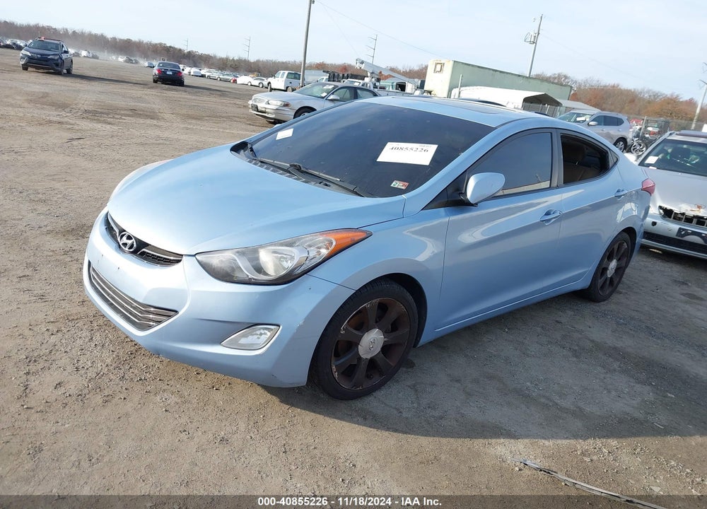 2012 HYUNDAI ELANTRA LIMITED (ULSAN PLANT) VIN: KMHDH4AE5CU247700