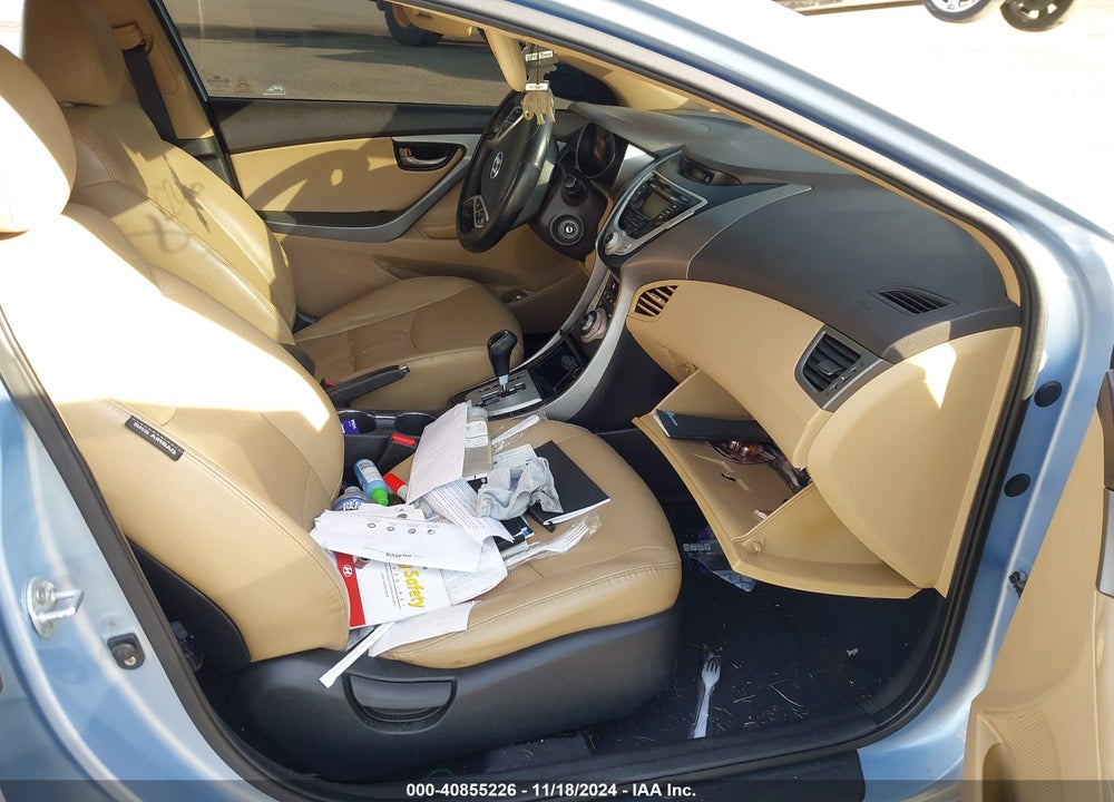 2012 HYUNDAI ELANTRA LIMITED (ULSAN PLANT) VIN: KMHDH4AE5CU247700