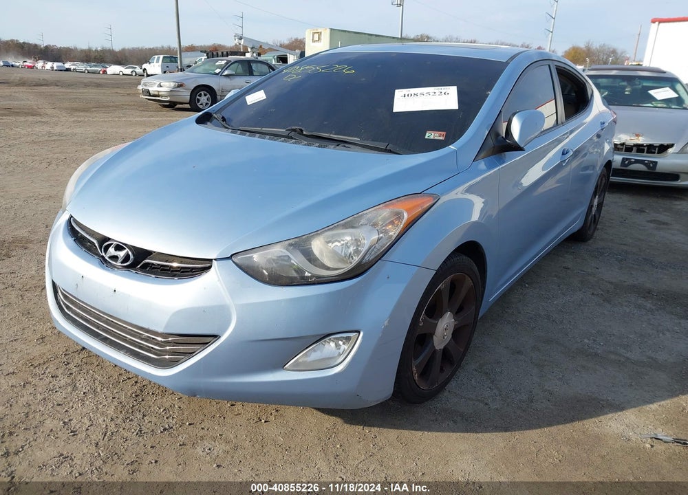 2012 HYUNDAI ELANTRA LIMITED (ULSAN PLANT) VIN: KMHDH4AE5CU247700